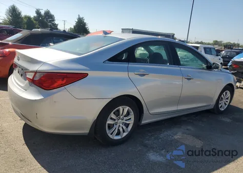 2012 Hyundai Sonata Gls из США, поврежденный, VIN 5NPEB4AC0CH434457